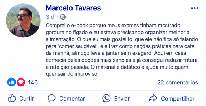 Depoimento de leitor sobre o guia