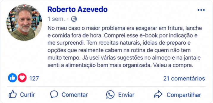 Depoimento de leitor sobre o guia