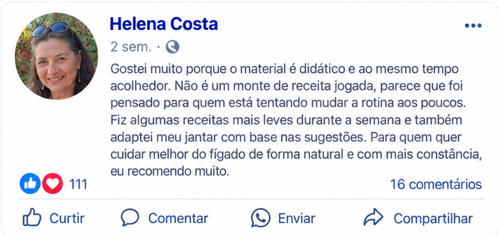 Depoimento de leitor sobre o guia